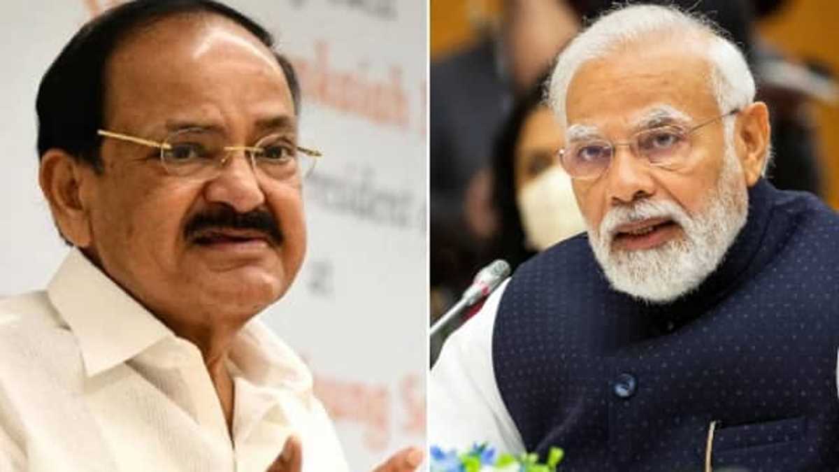 वेंकैया नायडू ने दी पीएम मोदी को जन्मदिन की शुभकामनाएं